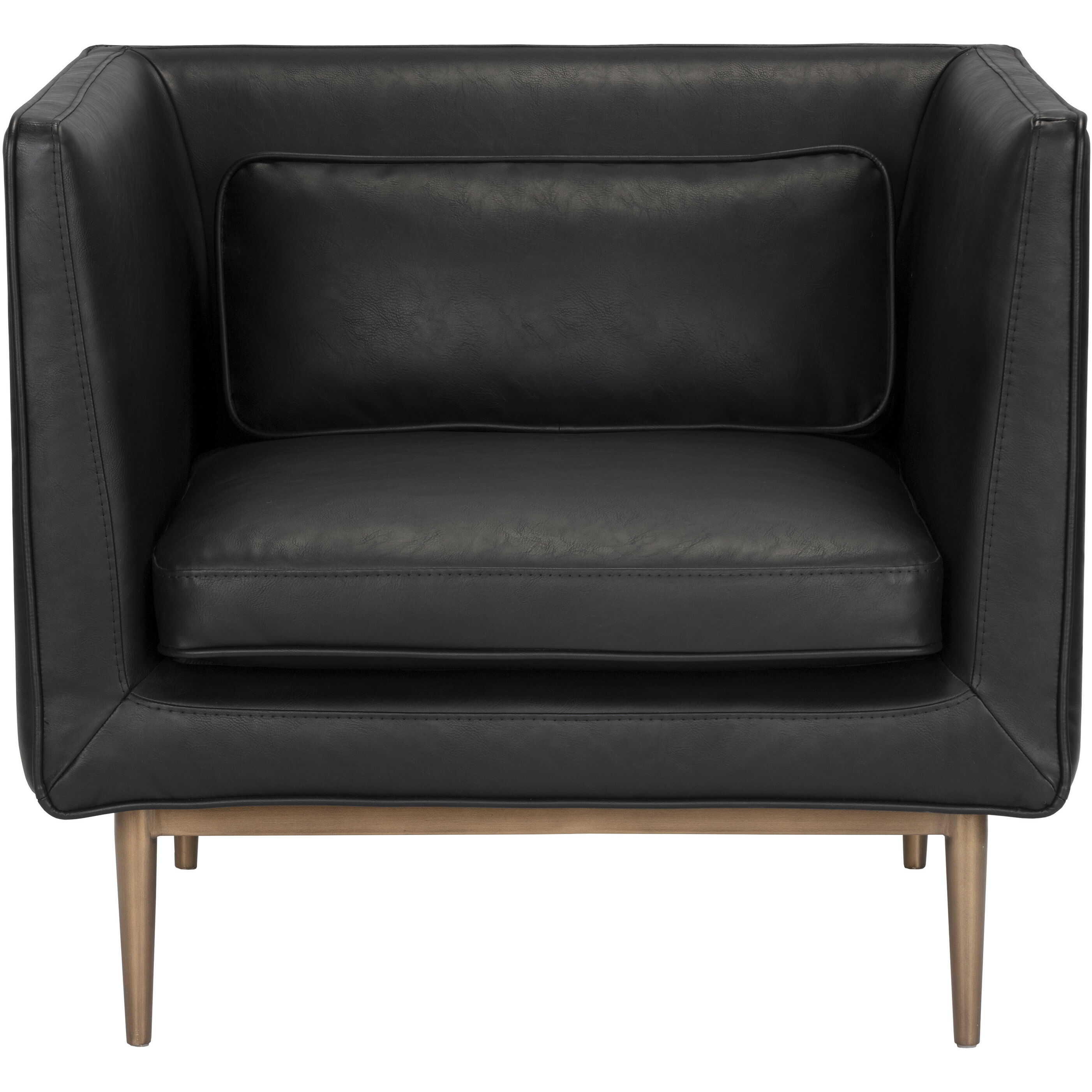 Batavia Vintage Black Armchair
